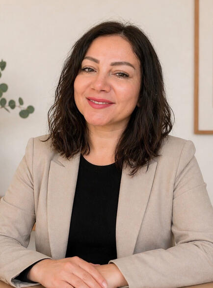 Portrait of Olha Yankovska, Art Therapist (in training)
